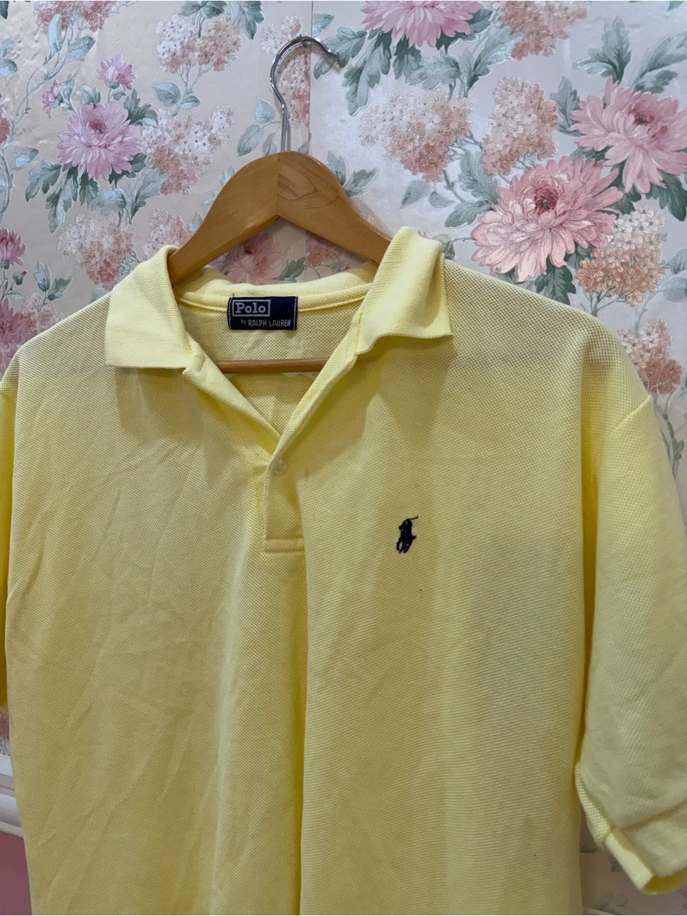 Vintage Polo by Ralph Lauren Yellow Classic Polo Shirt